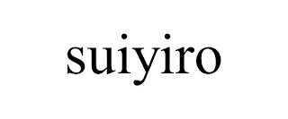 SUIYIRO trademark