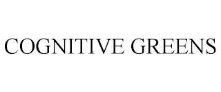 COGNITIVE GREENS trademark