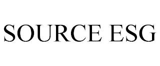 SOURCE ESG trademark