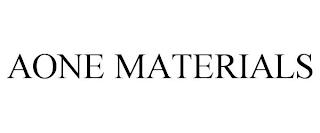 AONE MATERIALS trademark