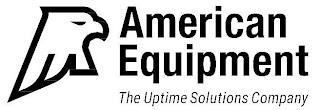 AMERICAN EQUIPMENT THE UPTIME SOLUTIONS COMPANY trademark