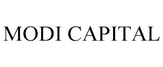 MODI CAPITAL trademark