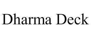 DHARMA DECK trademark