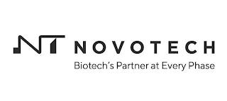 NT NOVOTECH BIOTECH'S PARTNER AT EVERY PHASE trademark