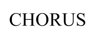 CHORUS trademark