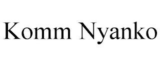 KOMM NYANKO trademark