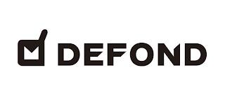 D DEFOND trademark