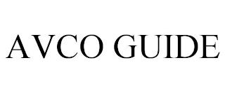 AVCO GUIDE trademark