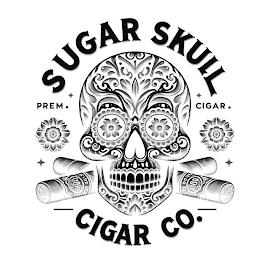 SUGAR SKULL CIGAR CO. PREM. CIGAR. trademark