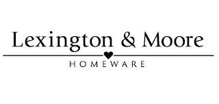 LEXINGTON & MOORE HOMEWARE trademark