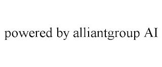 POWERED BY ALLIANTGROUP AI trademark