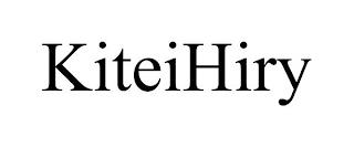 KITEIHIRY trademark