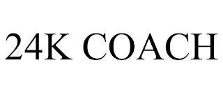 24K COACH trademark