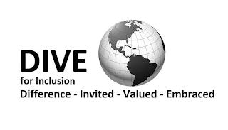 DIVE FOR INCLUSION DIFFERENCE - INVITED - VALUED - EMBRACED trademark