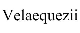 VELAEQUEZII trademark