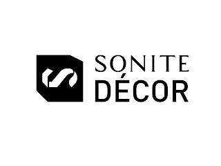 S SONITE DÉCOR trademark