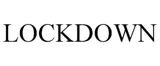 LOCKDOWN trademark