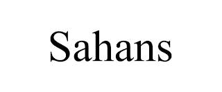 SAHANS trademark