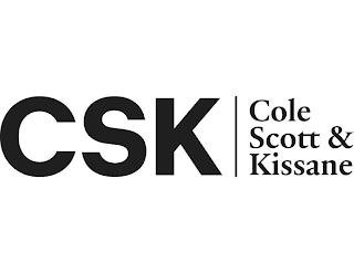 CSK COLE SCOTT & KISSANE trademark