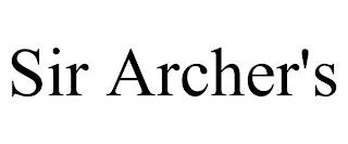 SIR ARCHER'S trademark