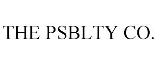 THE PSBLTY CO. trademark