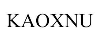 KAOXNU trademark