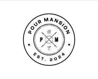 POUR MANSION P M EST. 2024 trademark