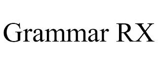 GRAMMAR RX trademark