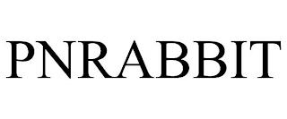 PNRABBIT trademark