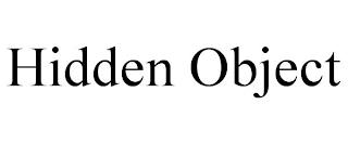 HIDDEN OBJECT trademark