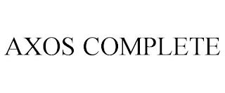 AXOS COMPLETE trademark