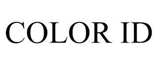 COLOR ID trademark