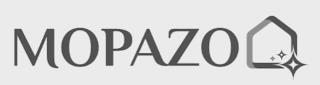 THE LOGO CONSISTS OF THE WORD "MOPAZO" AND AT THE END AFTER THE LETTER "O" IT HAS A HOUSE WITH STAR SYMBOLS SHOWING CLEANLINESS. trademark