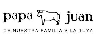 PAPA JUAN DE NUESTRA FAMILIA A LA TUYA trademark