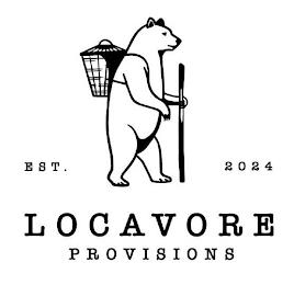 EST. 2024 LOCAVORE PROVISIONS trademark