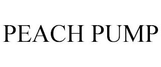 PEACH PUMP trademark