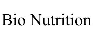 BIO NUTRITION trademark