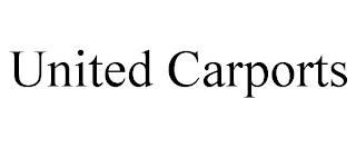 UNITED CARPORTS trademark