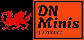 DN MINIS 3D PRINTING trademark