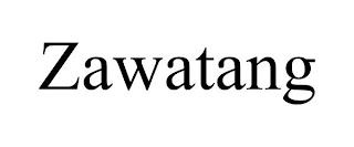 ZAWATANG trademark