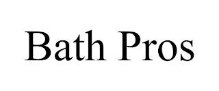 BATH PROS trademark