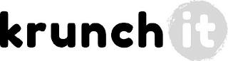 KRUNCH IT trademark