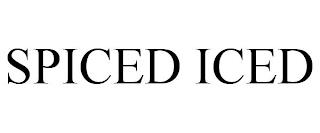 SPICED ICED trademark