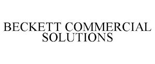 BECKETT COMMERCIAL SOLUTIONS trademark