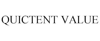 QUICTENT VALUE trademark