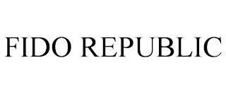 FIDO REPUBLIC trademark