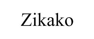 ZIKAKO trademark