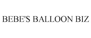 BEBE'S BALLOON BIZ trademark