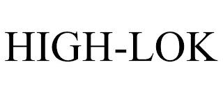 HIGH-LOK trademark