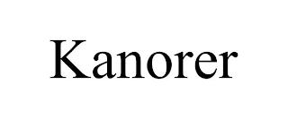 KANORER trademark